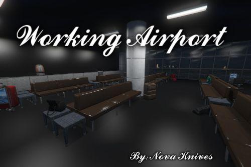 Working Airport Interior